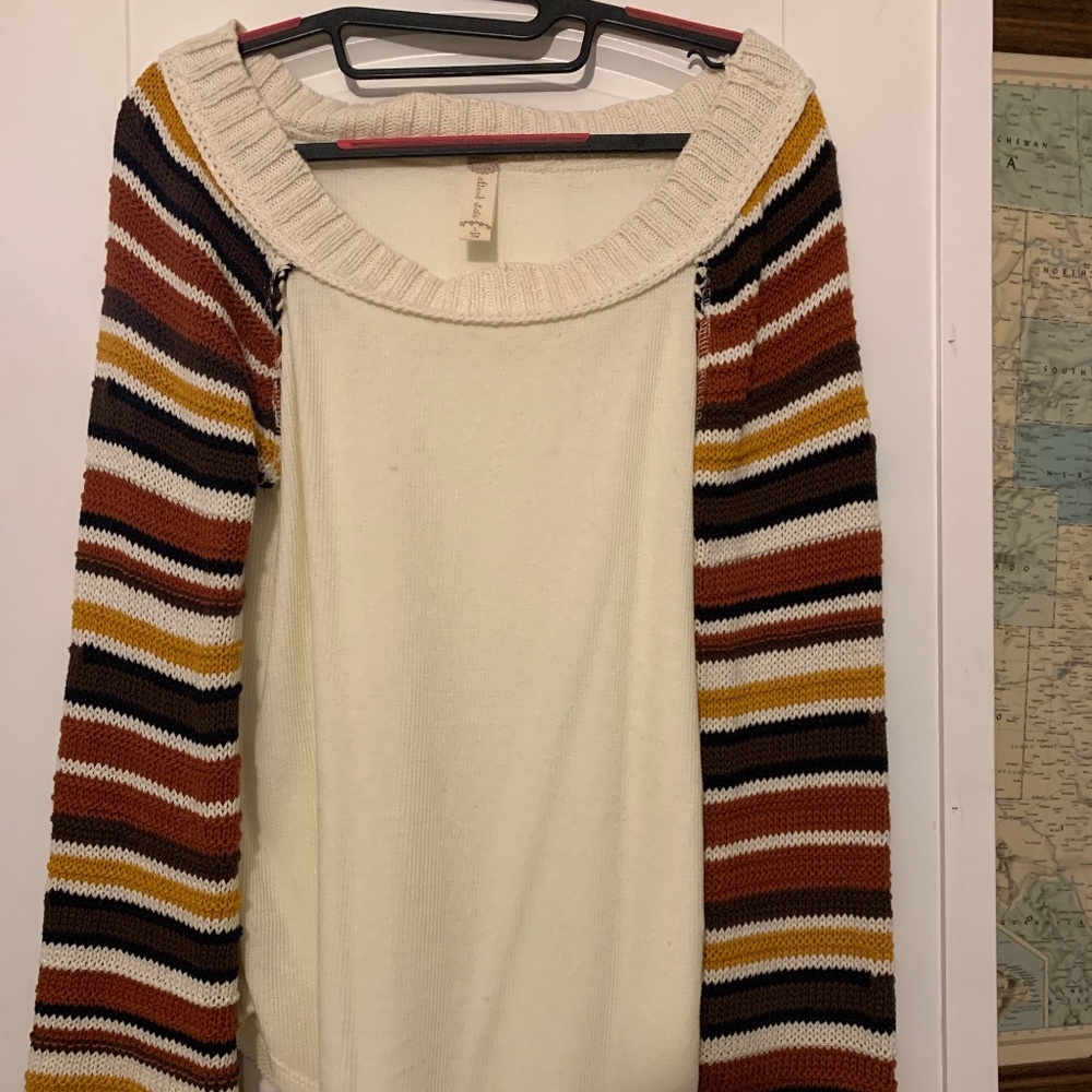 Large thin sweater